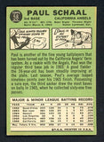 1967 Topps Baseball #058 Paul Schaal Angels EX-MT Variation 426787