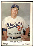 1960 Bell Brand #018 Walter Alston Dodgers Good 426897