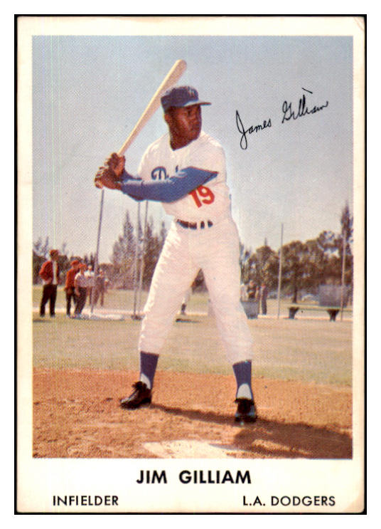 1961 Bell Brand #019 Jim Gilliam Dodgers VG 426909