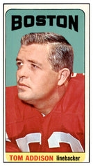1965 Topps Football #001 Tom Addison Patriots NR-MT 426944