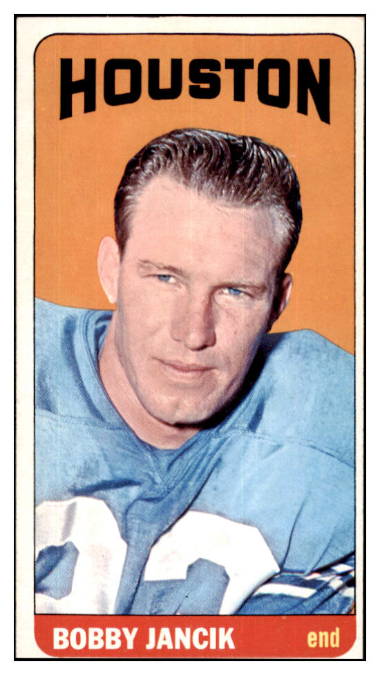 1965 Topps Football #080 Bobby Jancik Oilers NR-MT 426967
