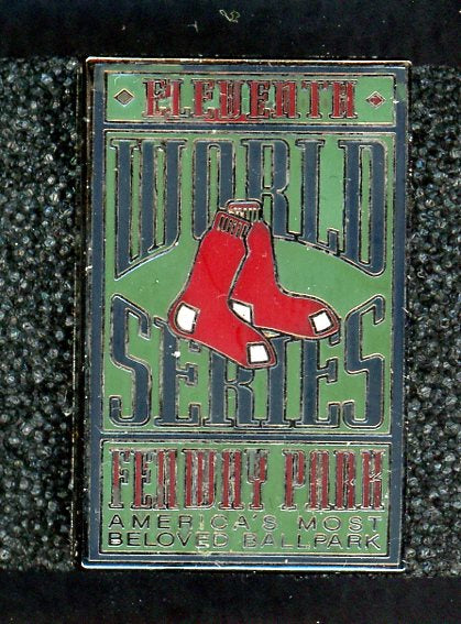 2007 World Series Press Pin Boston Red Sox 427136