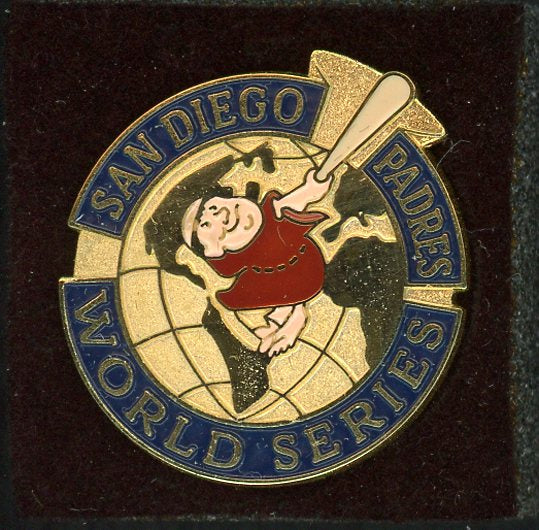 1998 World Series Press Pin San Diego Padres 427159