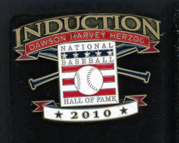 2010 Baseball Hall Of Fame Induction Pin Dawson Herzog 427174