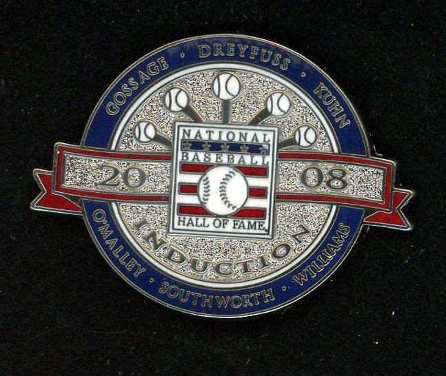 2008 Baseball Hall Of Fame Induction Pin Gossage Kuhn 427176