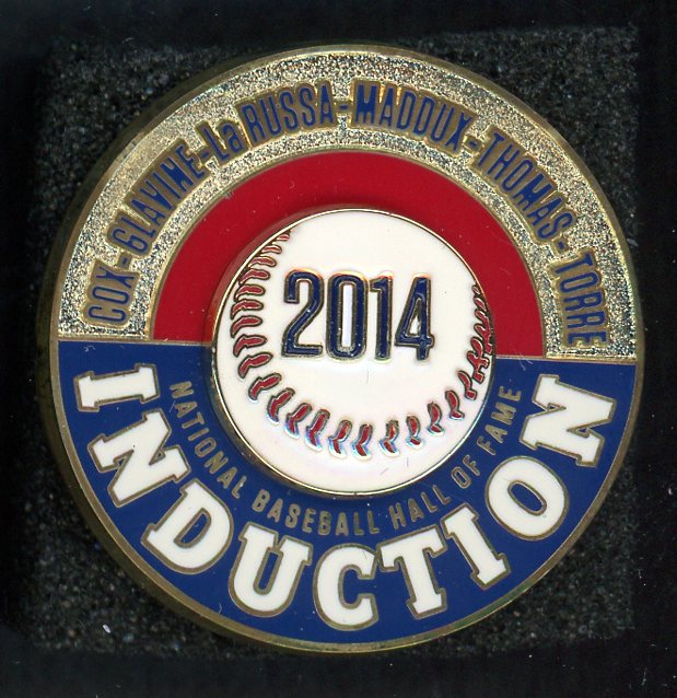 2014 Baseball Hall Of Fame Induction Pin Maddux Thomas 427182