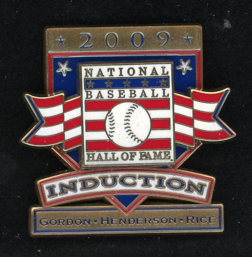 2009 Baseball Hall Of Fame Induction Pin Henderson Rice 427186