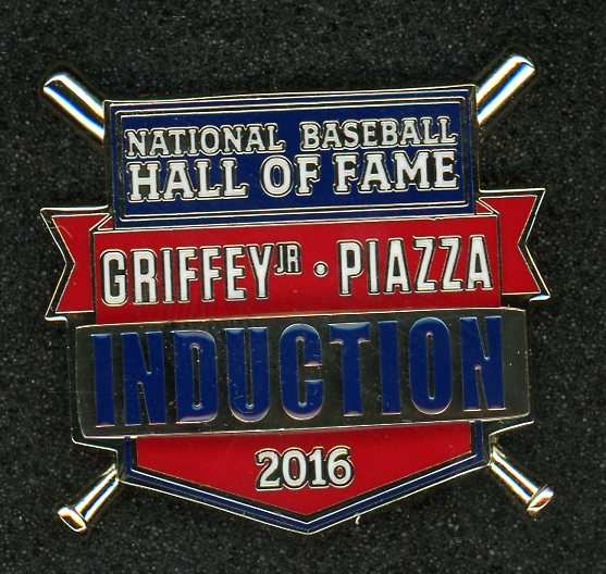 2016 Baseball Hall Of Fame Induction Pin Griffey Piazza 427188