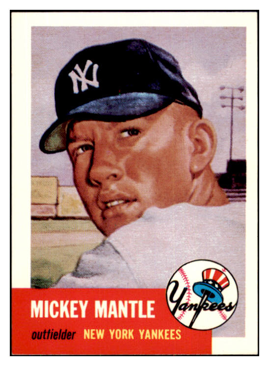 1991 Topps 1953 Archives #082 Mickey Mantle Yankees NR-MT 427274
