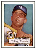 1991 East Coast National 1952 Topps Reprint Mickey Mantle Yankees 427291