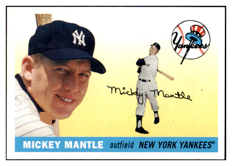 2006 Topps National 1955 Retro #211 Mickey Mantle Yankees NR-MT 427315