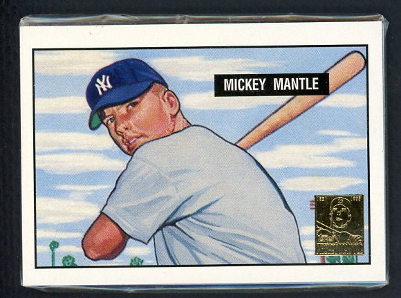 1996 Topps Unopened Cello Pack 1951 Bowman Mickey Mantle Top 427336
