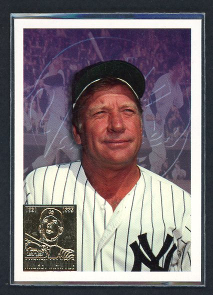 1996 Topps #007 Mickey Mantle Yankees NR-MT Last Day Production 427339