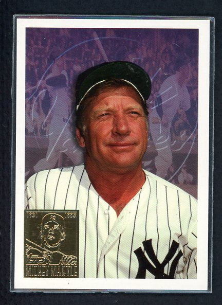 1996 Topps #007 Mickey Mantle Yankees NR-MT Last Day Production 427341