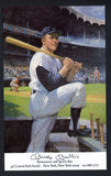 1988 Mickey Mantle Restaurant 4 X 6-1/2 Silverman Ad Card EX-MT 427429