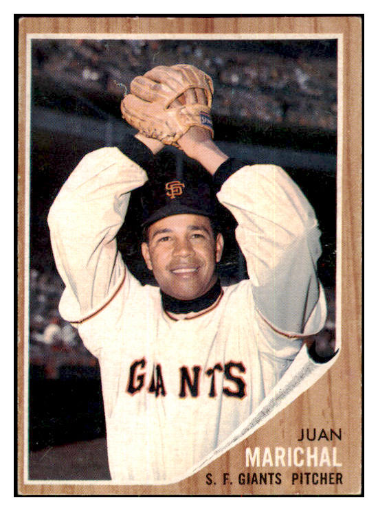 1962 Topps Baseball #505 Juan Marichal Giants EX-MT 427578