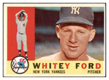 1960 Topps Baseball #035 Whitey Ford Yankees EX+/EX-MT 427593