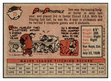 1958 Topps Baseball #025 Don Drysdale Dodgers EX 427616