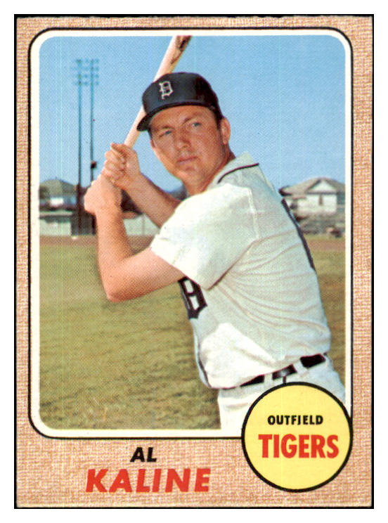 1968 Topps Baseball #240 Al Kaline Tigers EX-MT 427642