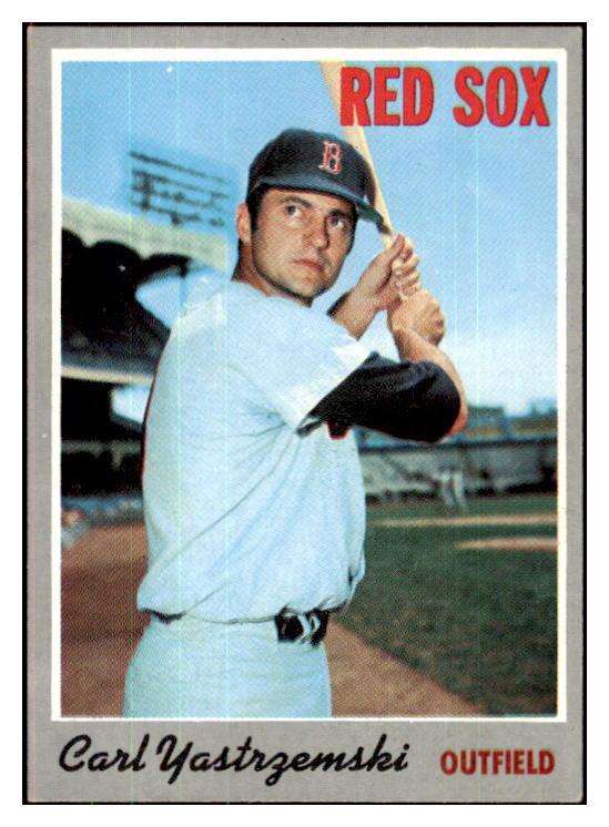 1970 Topps Baseball #010 Carl Yastrzemski Red Sox EX-MT 427784
