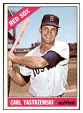 1966 Topps Baseball #070 Carl Yastrzemski Red Sox EX 427788