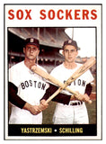 1964 Topps Baseball #182 Carl Yastrzemski Chuck Schilling EX-MT 427790