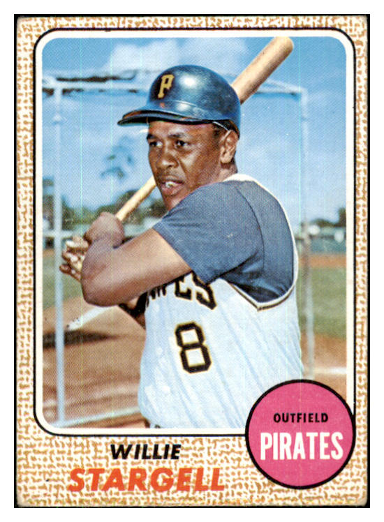 1968 Topps Baseball #086 Willie Stargell Pirates VG-EX 427803