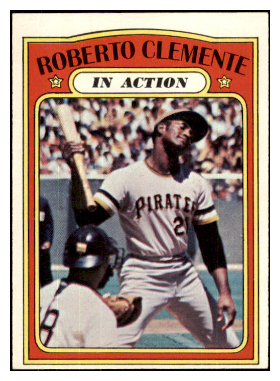 1972 Topps Baseball #310 Roberto Clemente IA Pirates NR-MT 427816