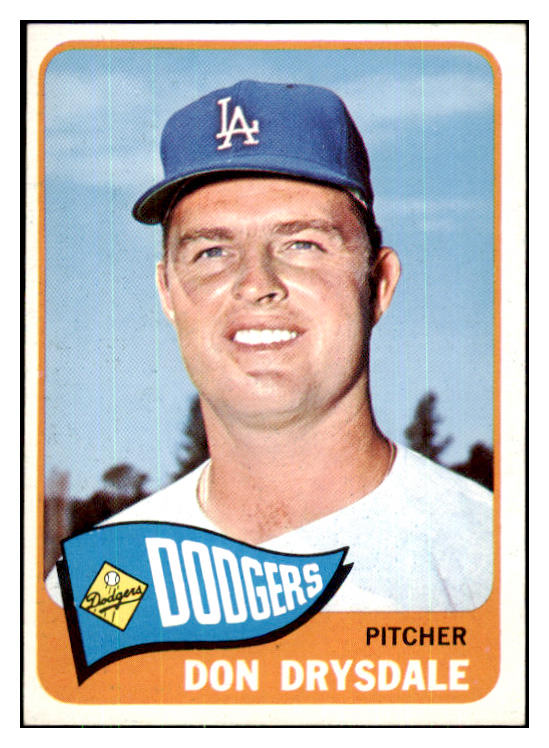 1965 Topps Baseball #260 Don Drysdale Dodgers EX-MT 427821