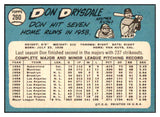 1965 Topps Baseball #260 Don Drysdale Dodgers EX-MT 427821