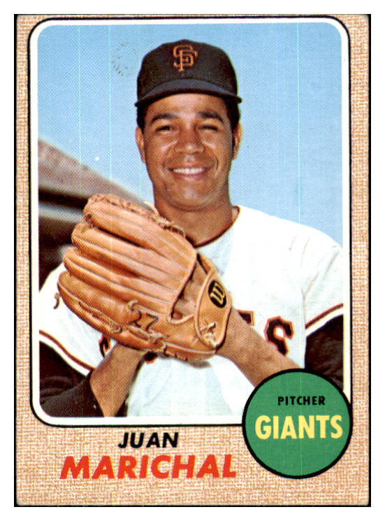 1968 Topps Baseball #205 Juan Marichal Giants VG-EX 427873