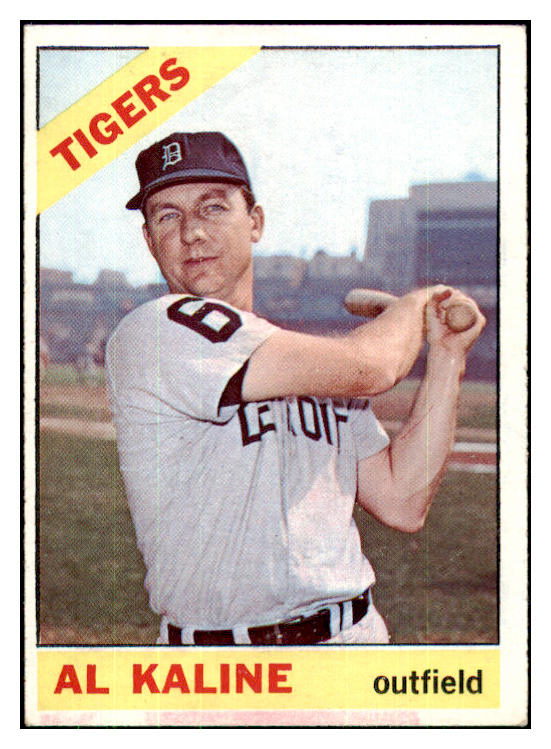 1966 Topps Baseball #410 Al Kaline Tigers VG-EX 427880