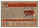 1957 Topps Baseball #125 Al Kaline Tigers VG-EX 427918