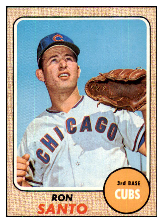 1968 Topps Baseball #235 Ron Santo Cubs EX-MT/NR-MT 427920