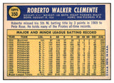 1970 Topps Baseball #350 Roberto Clemente Pirates EX-MT 427982