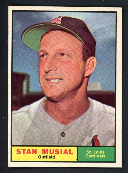1961 Topps Baseball #290 Stan Musial Cardinals NR-MT 428019