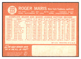 1964 Topps Baseball #225 Roger Maris Yankees EX-MT/NR-MT 428050