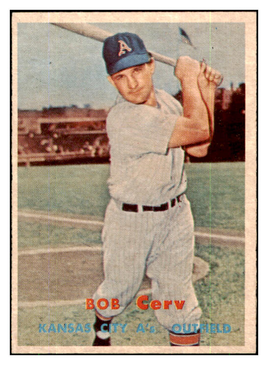 1957 Topps Baseball #269 Bob Cerv A's NR-MT 428164