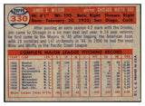 1957 Topps Baseball #330 Jim Wilson White Sox EX-MT 428298