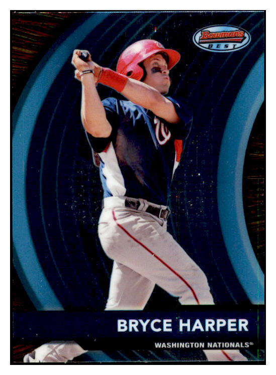 2012 Bowman Best Prospects #BBP4 Bryce Harper Nationals NR-MT 428522