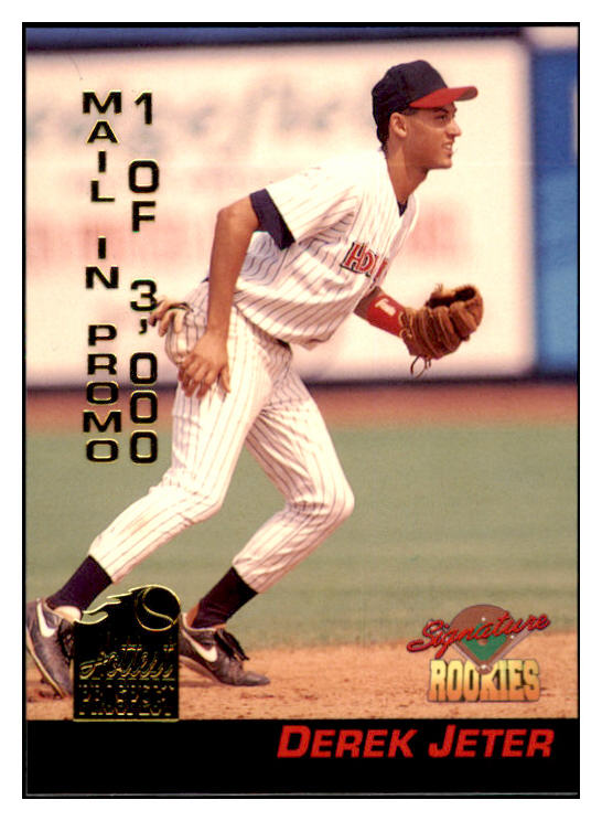 1994 Signature Rookies #S4 Derek Jeter Yankees NR-MT 428546