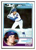 1983 Topps #083 Ryne Sandberg Cubs NR-MT 428709