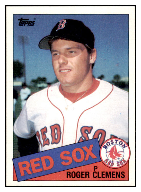 1985 Topps #181 Roger Clemens Red Sox NR-MT 428730