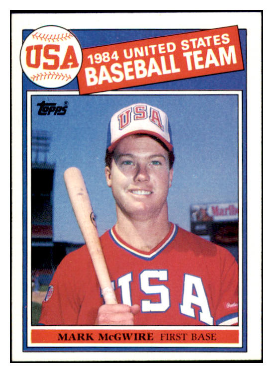 1985 Topps #401 Mark McGwire A's NR-MT 428732