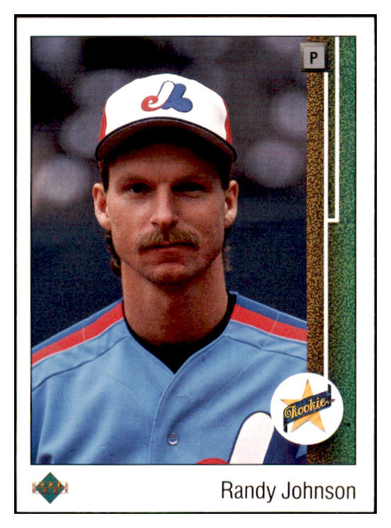 1989 Upper Deck #025 Randy Johnson Expos NR-MT 428757