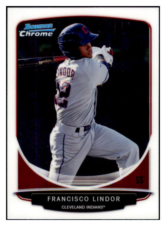 2013 Bowman Chrome Prospects #TP17 Francisco Lindor Indians NR-MT 428785