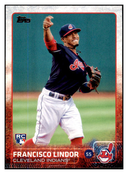 2015 Topps Update #082 Francisco Lindor Indians NR-MT 428802