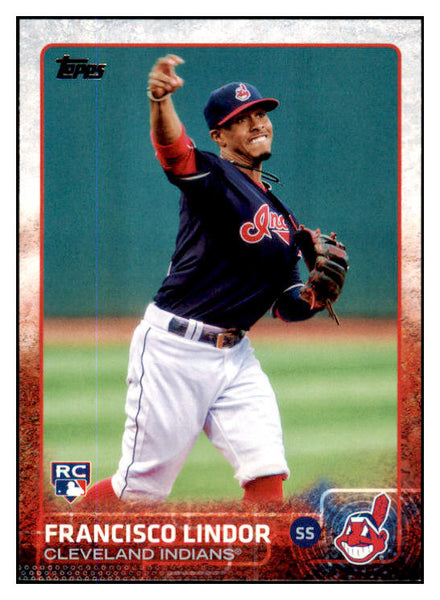 2015 Topps Update #082 Francisco Lindor Indians NR-MT 428804