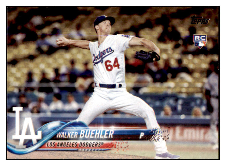 2018 Topps #177 Walker Buehler Dodgers NR-MT 428817