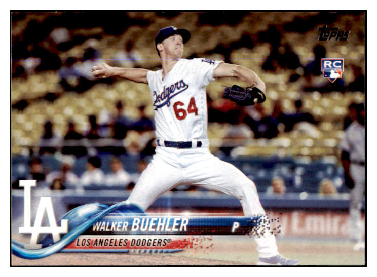2018 Topps #177 Walker Buehler Dodgers NR-MT 428818